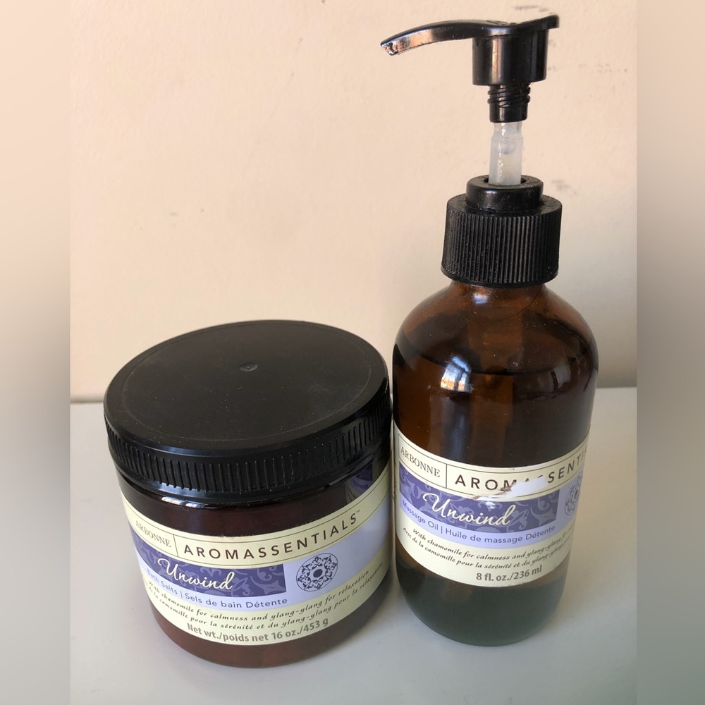 🧖🏾‍♀️Arbonne Aromassentials Unwind set